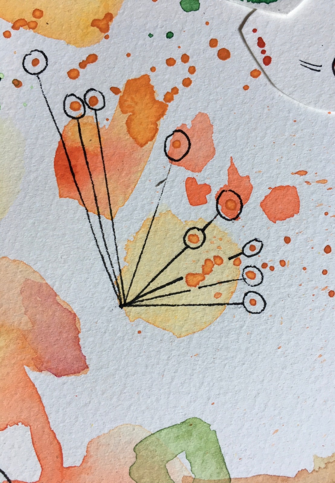 Aquarell: Verbindung und Entwicklung im F&uuml;hrungscoaching